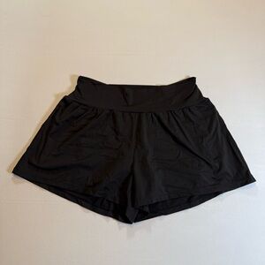 HALARA Athletic Skort Black - Built In Shorts - 2x Long - Tennis Running Golf